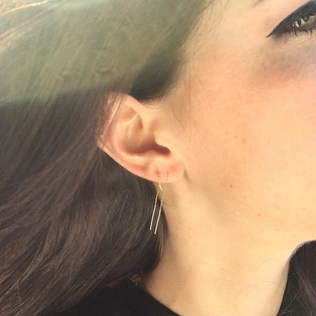 Cordelia Needle And Thread 14kt Gold The Curated NY Beacon