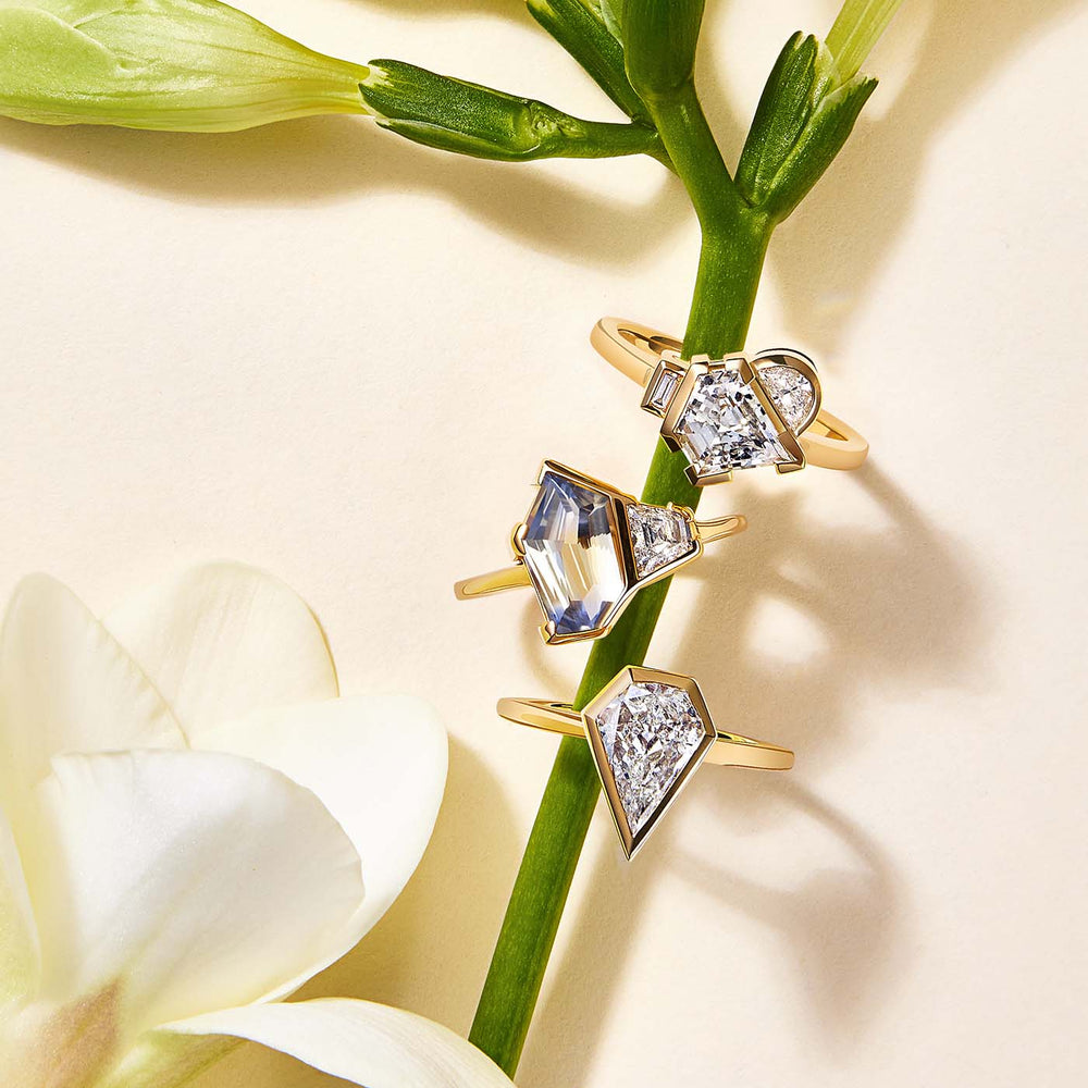 Made Gold Custom Fine Jewelry Rare Earth Jewelry Custom