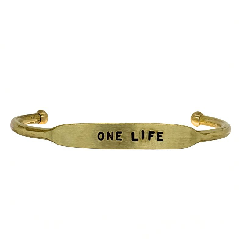 One Life | Pre-Stamped Cuffs | King + Curated | Beacon, NY