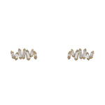 Crystal Cluster Studs | 7 Crystals - The Curated Gift Shop