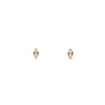 Double Opal Studs - The Curated Gift Shop