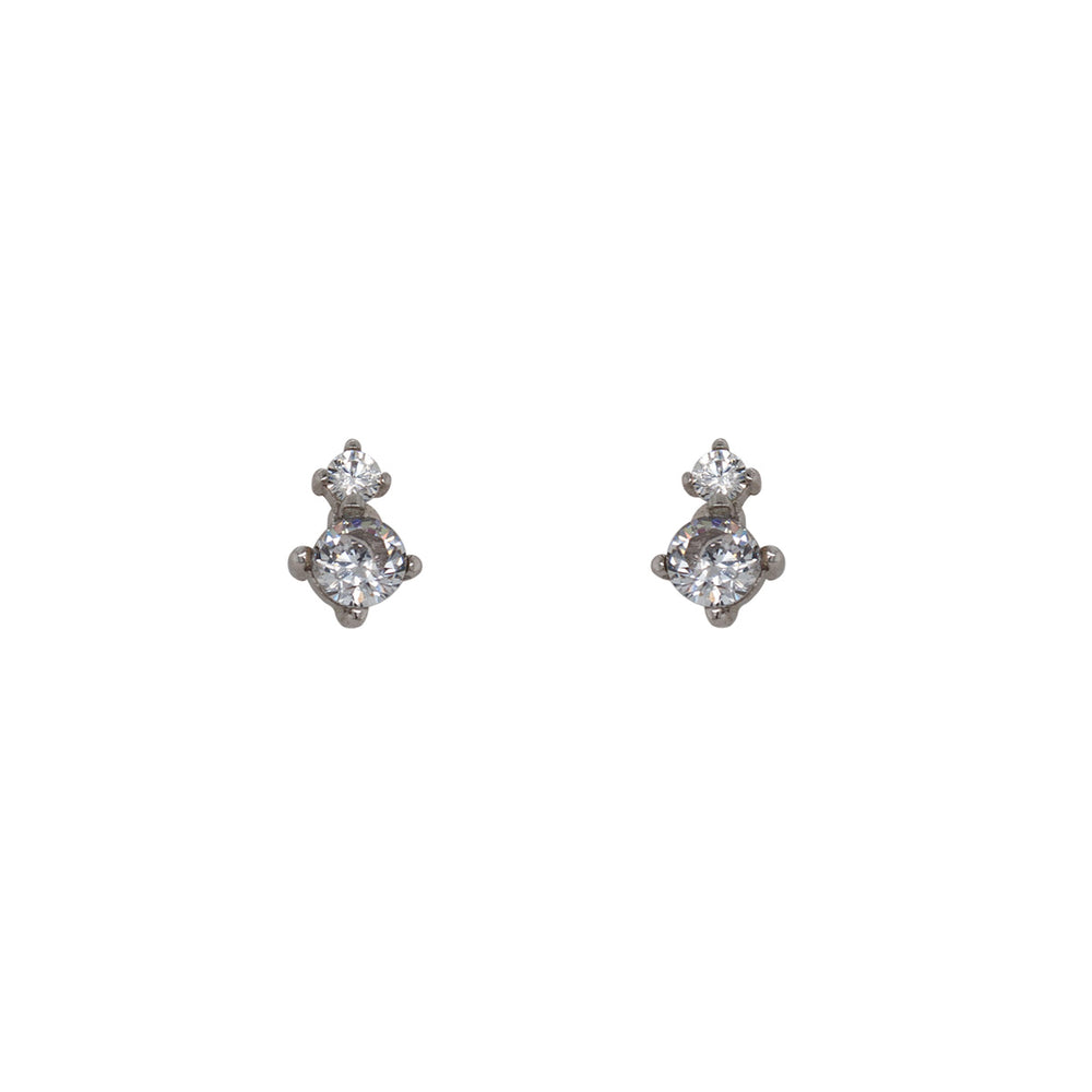 
                  
                    Load image into Gallery viewer, Double Crystal Studs - The Curated Gift Shop
                  
                
