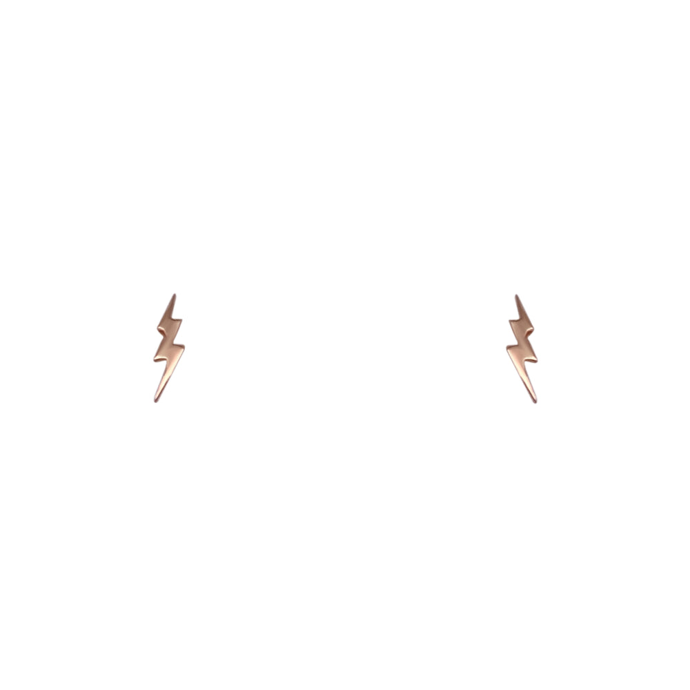 Lightning Bolt Stud Earrings - The Curated Gift Shop