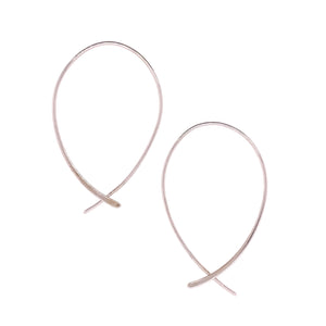 
                  
                    Load image into Gallery viewer, Modern, Inverted Teardrop Hoops - The Curated Gift Shop
                  
                