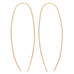Modern, Thin, Open Ended Earrings - The Curated Gift Shop