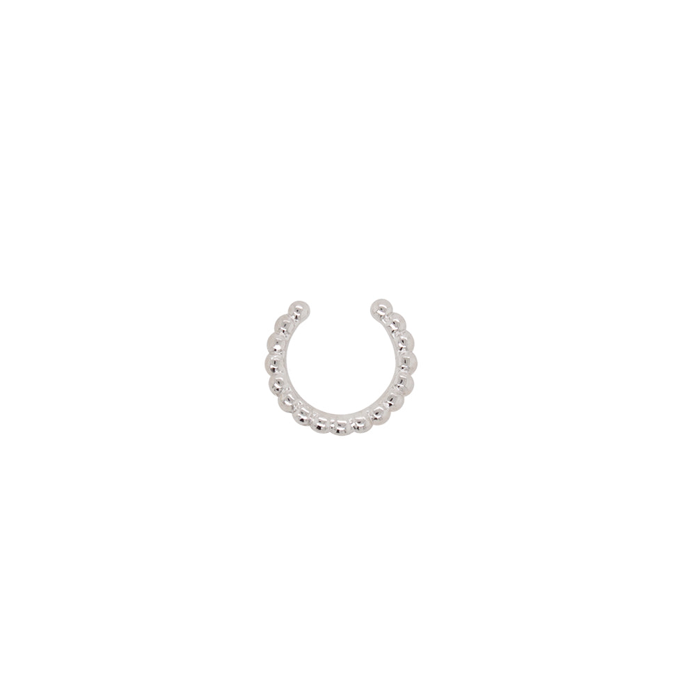 Modern, Beaded Hoop Ear Cuff - The Curated Gift Shop
