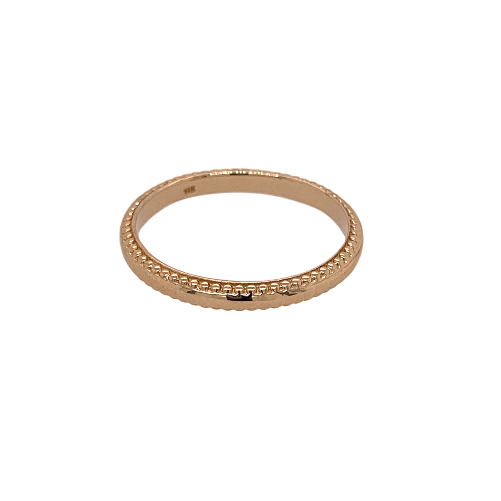 Stacking Band No. 2 | Double Milling - The Curated Gift Shop