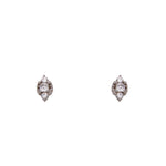 Triple Crystal Studs | Bezel - The Curated Gift Shop